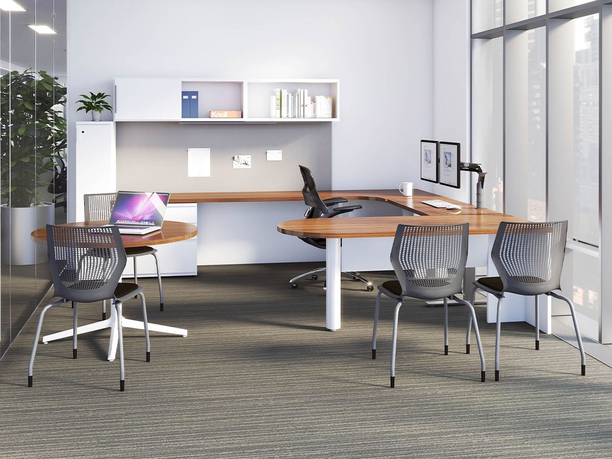 Knoll Office MultiGeneration Chair / ノルオフィス マルチジェネレーション チェア
スタッキングベース 肘なし グライド脚 （チェア・椅子 > オフィスチェア・デスクチェア） 8