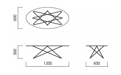 IDEE O.R.T.F. table / イデー O.R.T.F. テーブル - インテリア・家具