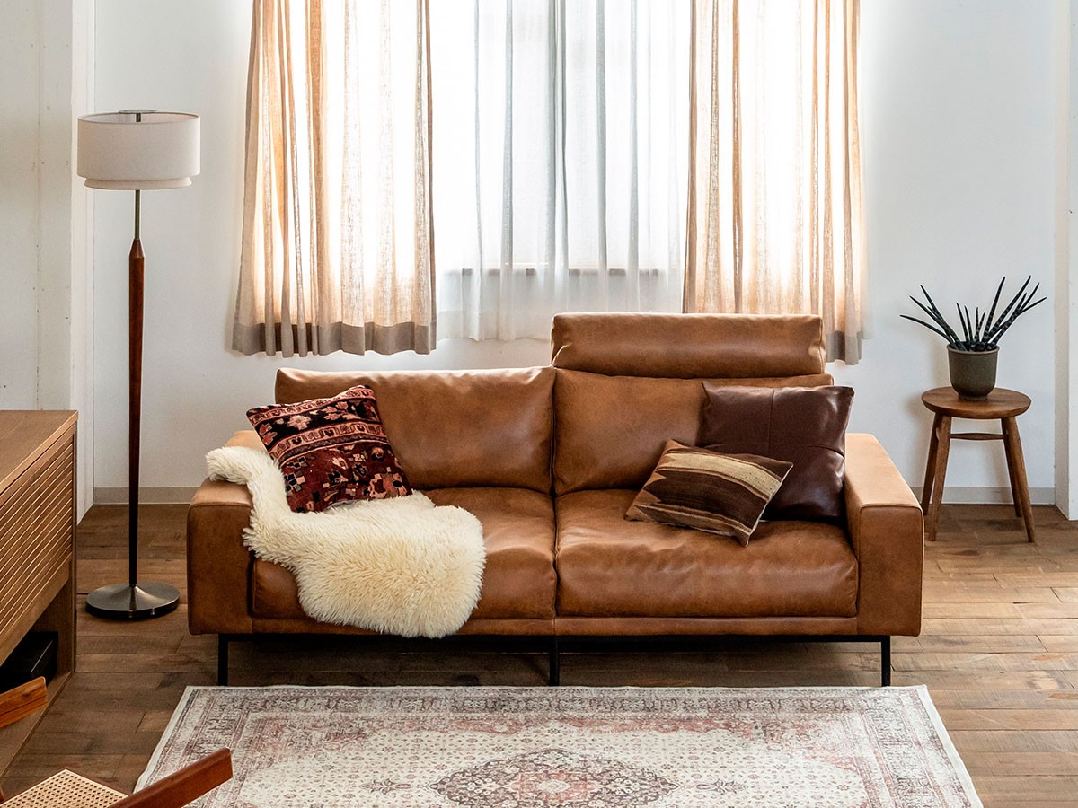 PLUTO SOFA / プルート 2.5人掛けソファ（レザーテックス） （ソファ > 二人掛けソファ） 14