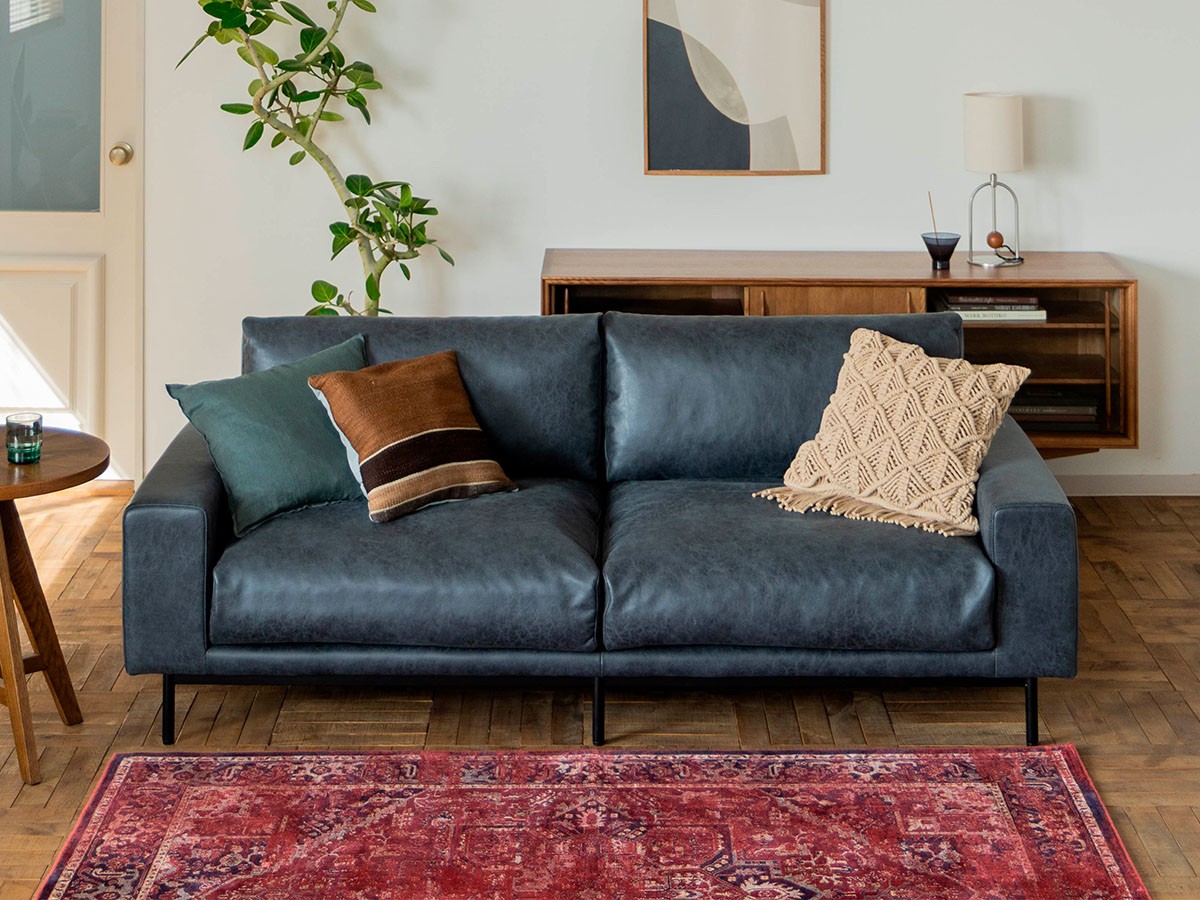 PLUTO SOFA / プルート 2.5人掛けソファ（レザーテックス） （ソファ > 二人掛けソファ） 19