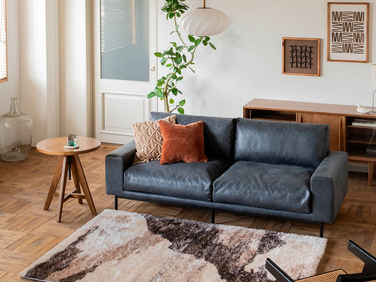 PLUTO SOFA / プルート 2.5人掛けソファ（レザーテックス） （ソファ > 二人掛けソファ） 17