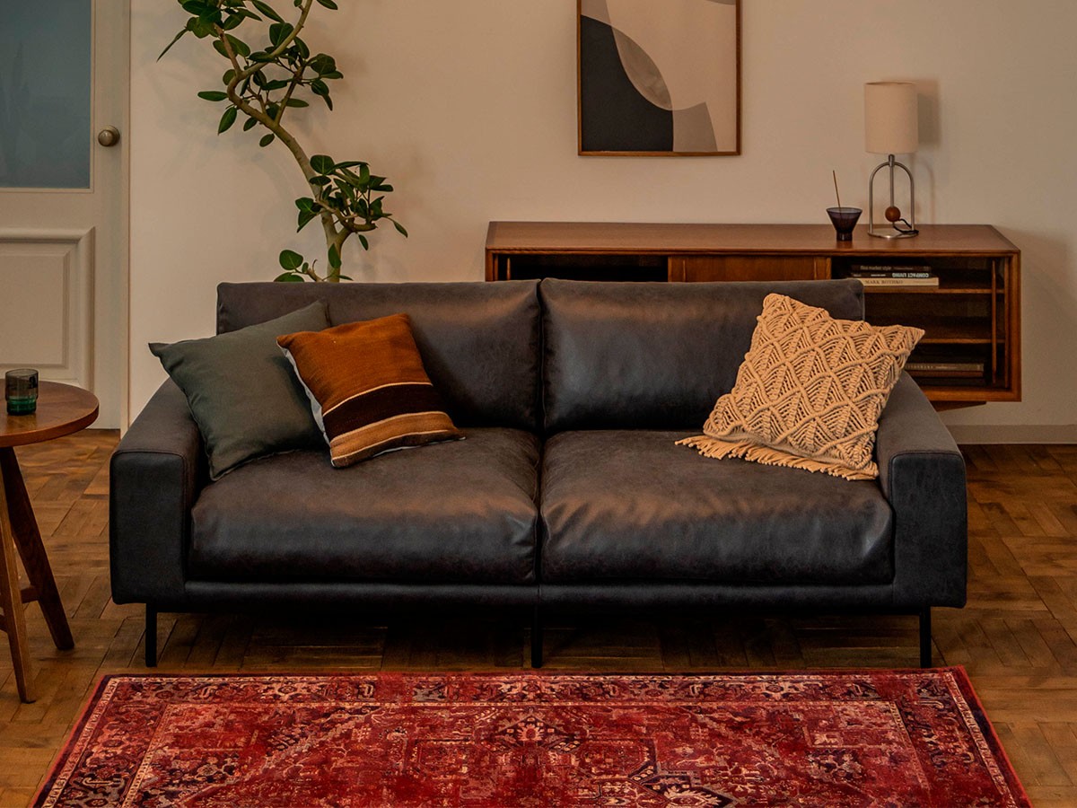 PLUTO SOFA / プルート 2.5人掛けソファ（レザーテックス） （ソファ > 二人掛けソファ） 20