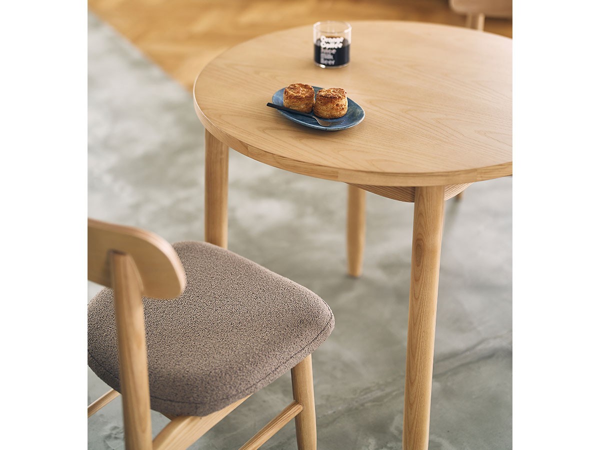 saucer dining table round / ソーサー ダイニングテーブル ラウンド 直径80cm （テーブル > ダイニングテーブル） 9
