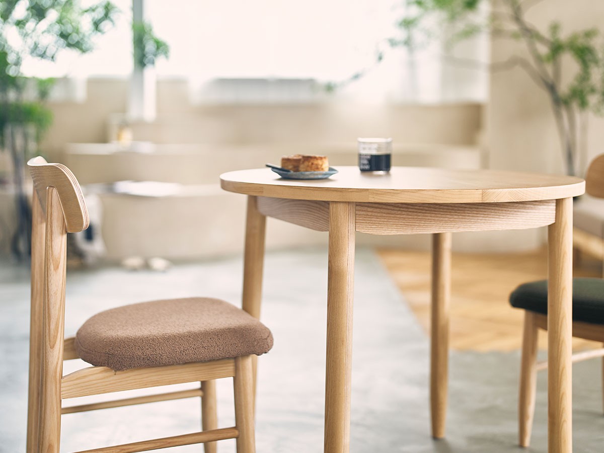 saucer dining table round / ソーサー ダイニングテーブル ラウンド 直径80cm （テーブル > ダイニングテーブル） 8