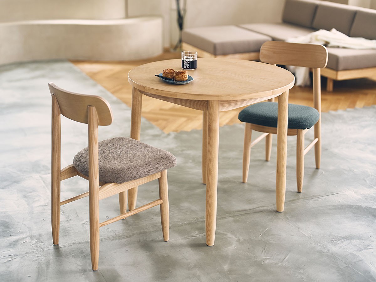 saucer dining table round / ソーサー ダイニングテーブル ラウンド 直径80cm （テーブル > ダイニングテーブル） 4