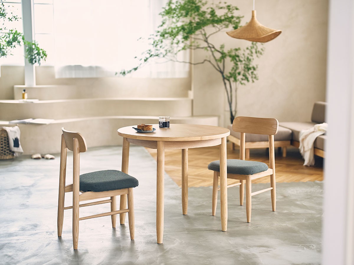 saucer dining table round / ソーサー ダイニングテーブル ラウンド 直径80cm （テーブル > ダイニングテーブル） 6