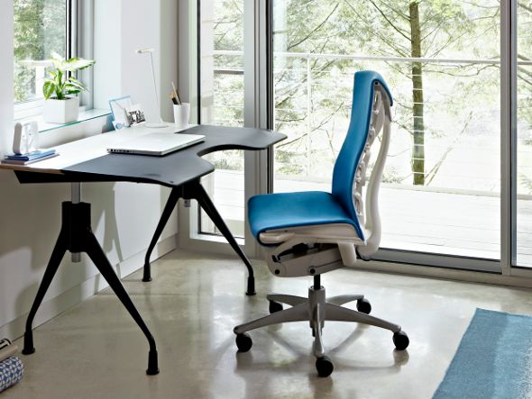 Herman Miller Embody Chair / ハーマンミラー エンボディチェア
ポリッシュドアルミニウムベース × グラファイトカラーフレーム （チェア・椅子 > オフィスチェア・デスクチェア） 14