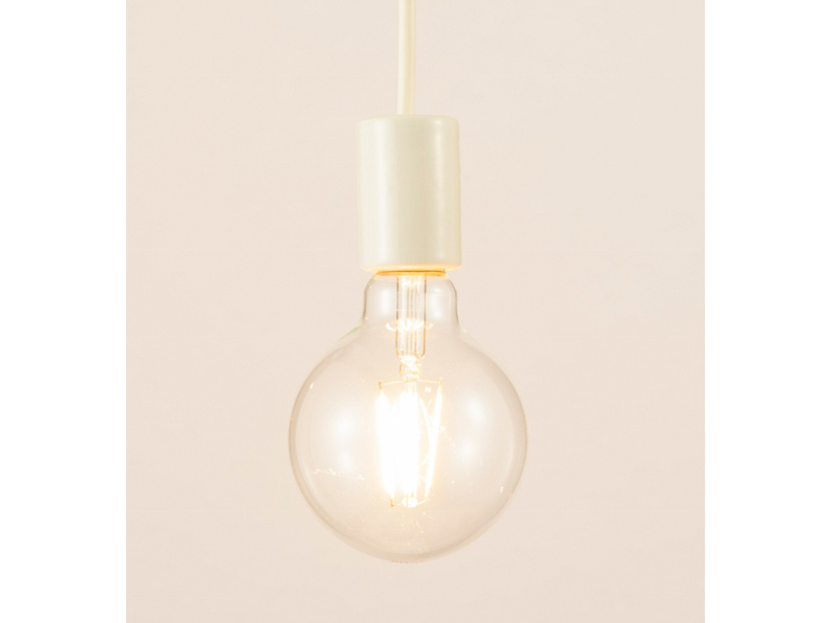 Ceramic socket + LED bulb / 陶製ソケット + LED電球（ボール球） （ライト・照明 > ペンダントライト） 7