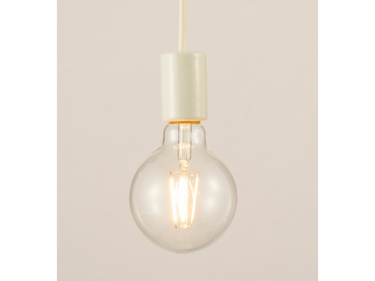 Ceramic socket + LED bulb / 陶製ソケット + LED電球（ボール球） （ライト・照明 > ペンダントライト） 8