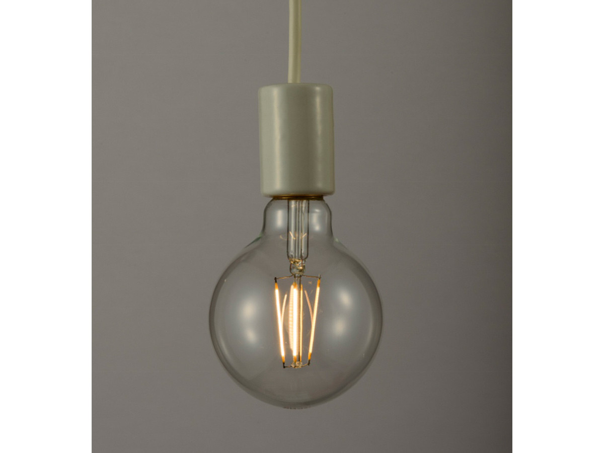Ceramic socket + LED bulb / 陶製ソケット + LED電球（ボール球） （ライト・照明 > ペンダントライト） 10