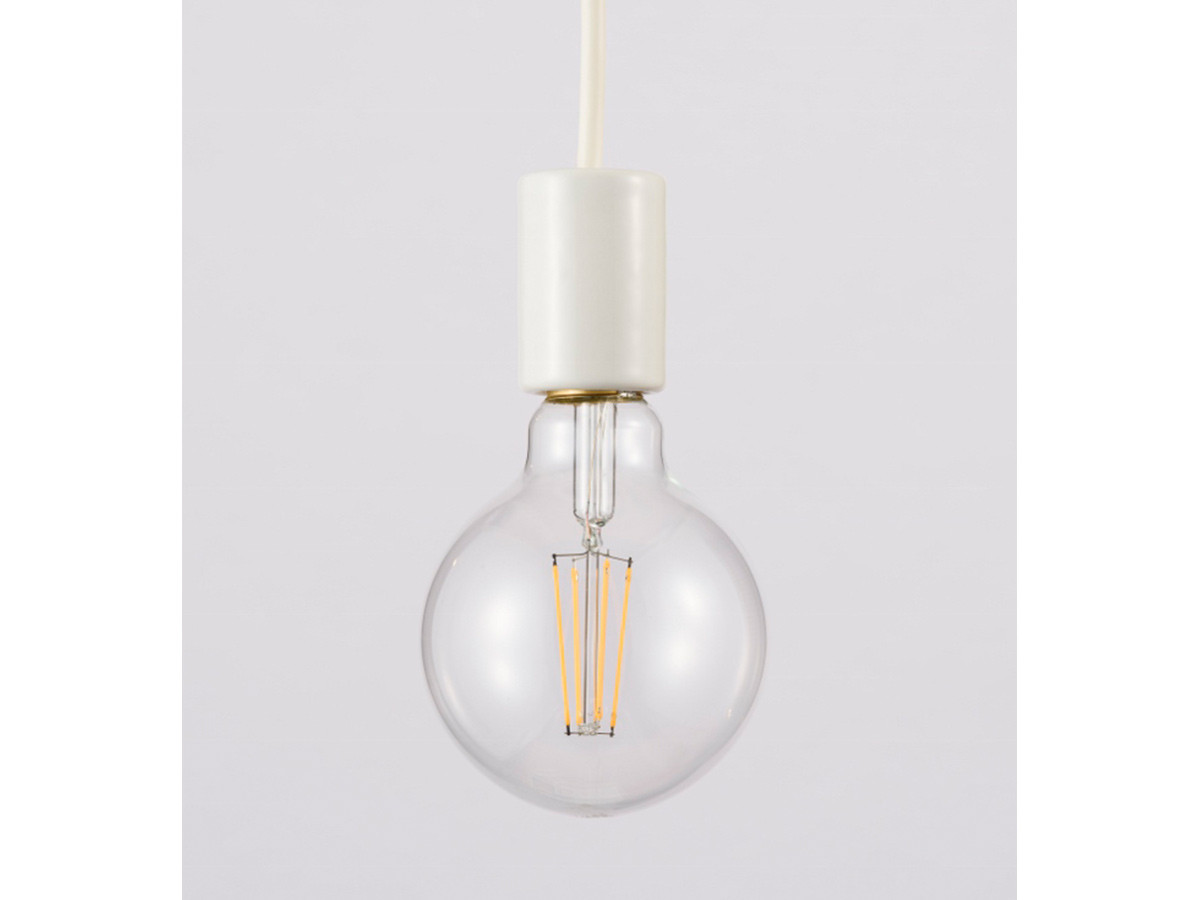 Ceramic socket + LED bulb 6