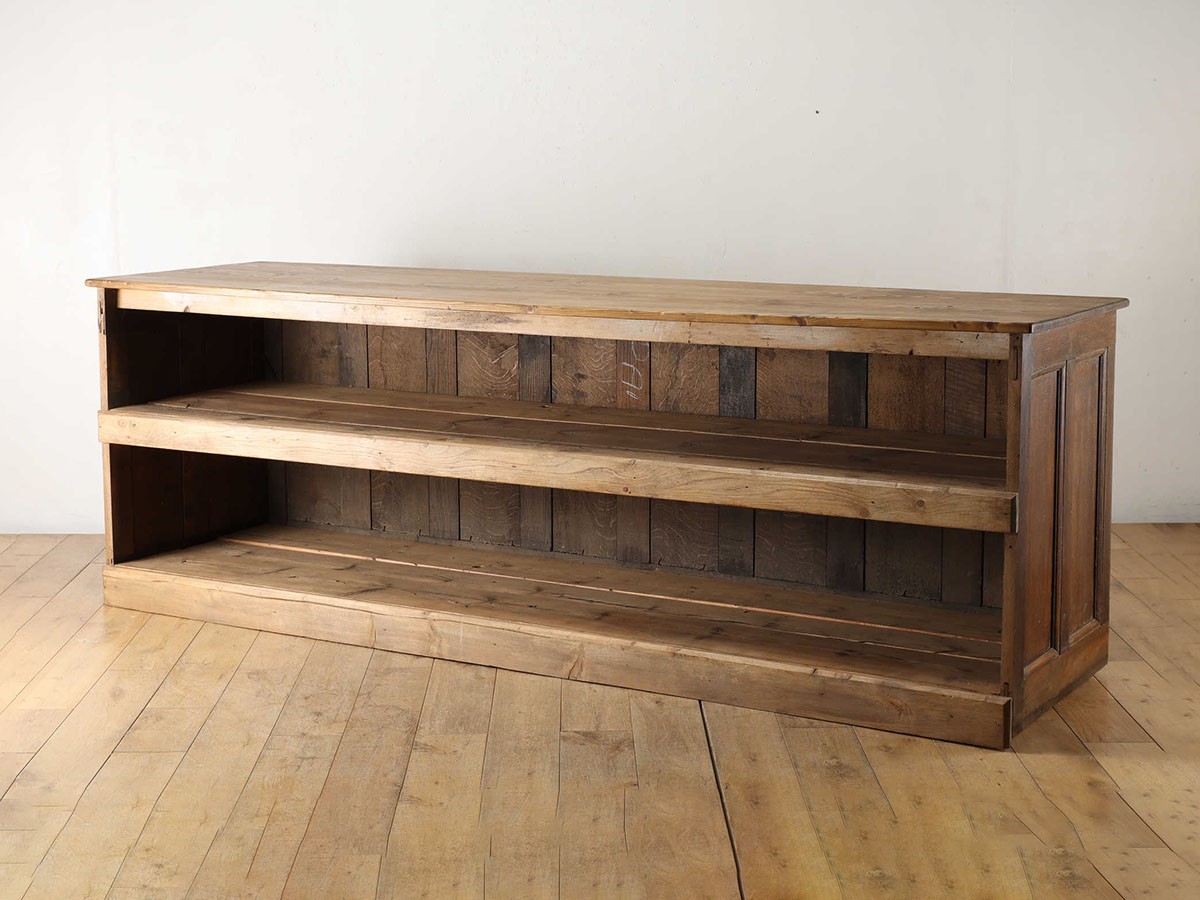 Lloyd's Antiques Real Antique 
Shop Counter / ロイズ・アンティークス 英国アンティーク家具
ショップカウンター QL003302 （収納家具 > サイドボード・リビングボード） 2