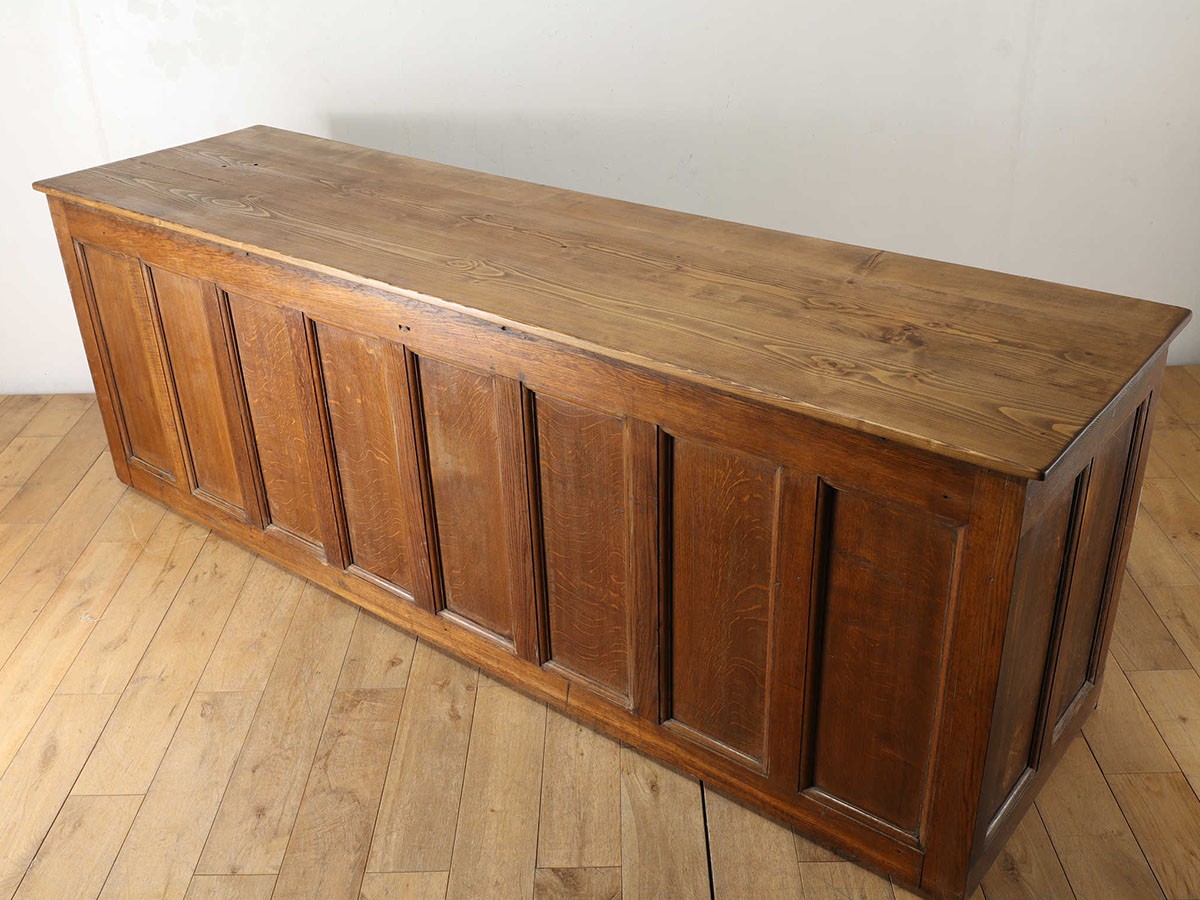 Lloyd's Antiques Real Antique 
Shop Counter / ロイズ・アンティークス 英国アンティーク家具
ショップカウンター QL003302 （収納家具 > サイドボード・リビングボード） 5
