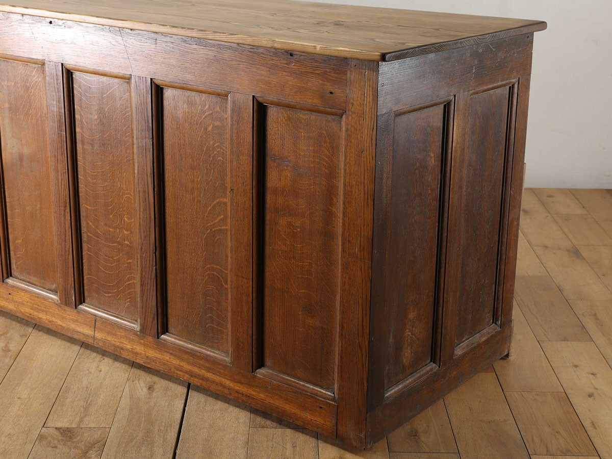 Lloyd's Antiques Real Antique 
Shop Counter / ロイズ・アンティークス 英国アンティーク家具
ショップカウンター QL003302 （収納家具 > サイドボード・リビングボード） 13