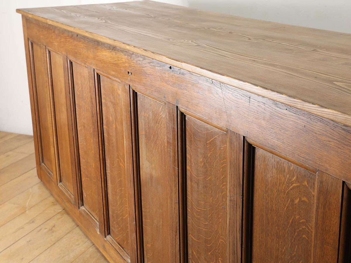 Lloyd's Antiques Real Antique 
Shop Counter / ロイズ・アンティークス 英国アンティーク家具
ショップカウンター QL003302 （収納家具 > サイドボード・リビングボード） 11