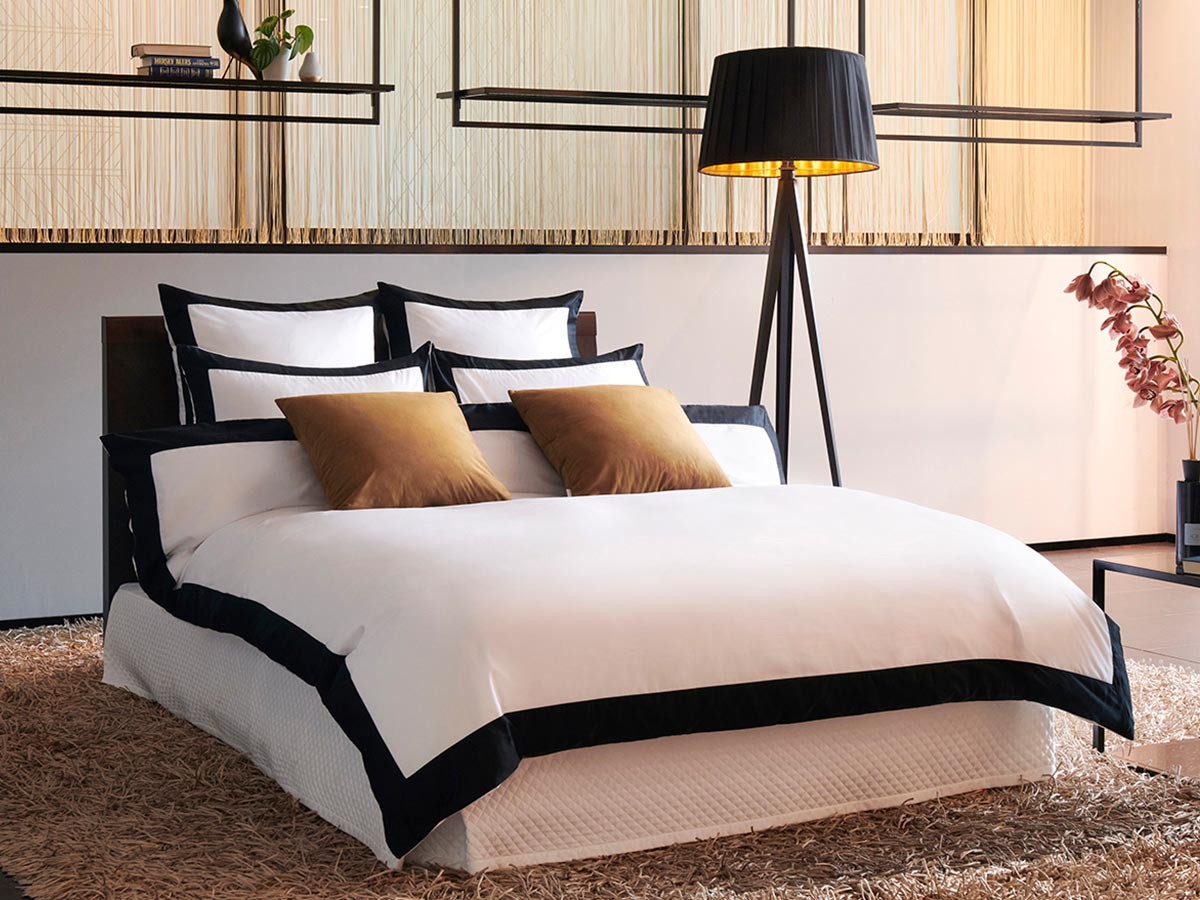 HOTEL LIKE INTERIOR 500TC Bicolore / ホテルライクインテリア 500TC ビコロール クッションカバー ユーロ （ベッド・寝具 > ベッドカバー・ベッドリネン） 5