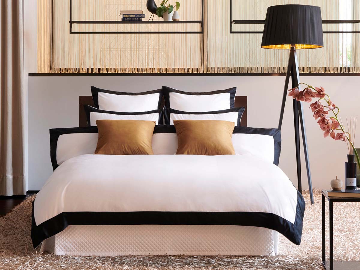 HOTEL LIKE INTERIOR 500TC Bicolore / ホテルライクインテリア 500TC ビコロール 掛け布団カバー （ベッド・寝具 > ベッドカバー・ベッドリネン） 3