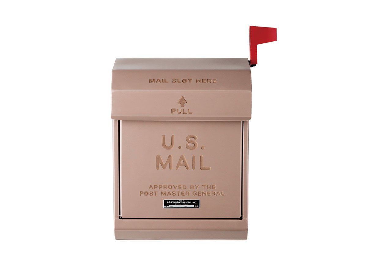 ART WORK STUDIO U.S.Mail box 2 / アートワークスタジオ ユーエスメールボックス 2（フラッグ付） （玄関収納・小物 > ポスト・郵便受け） 6