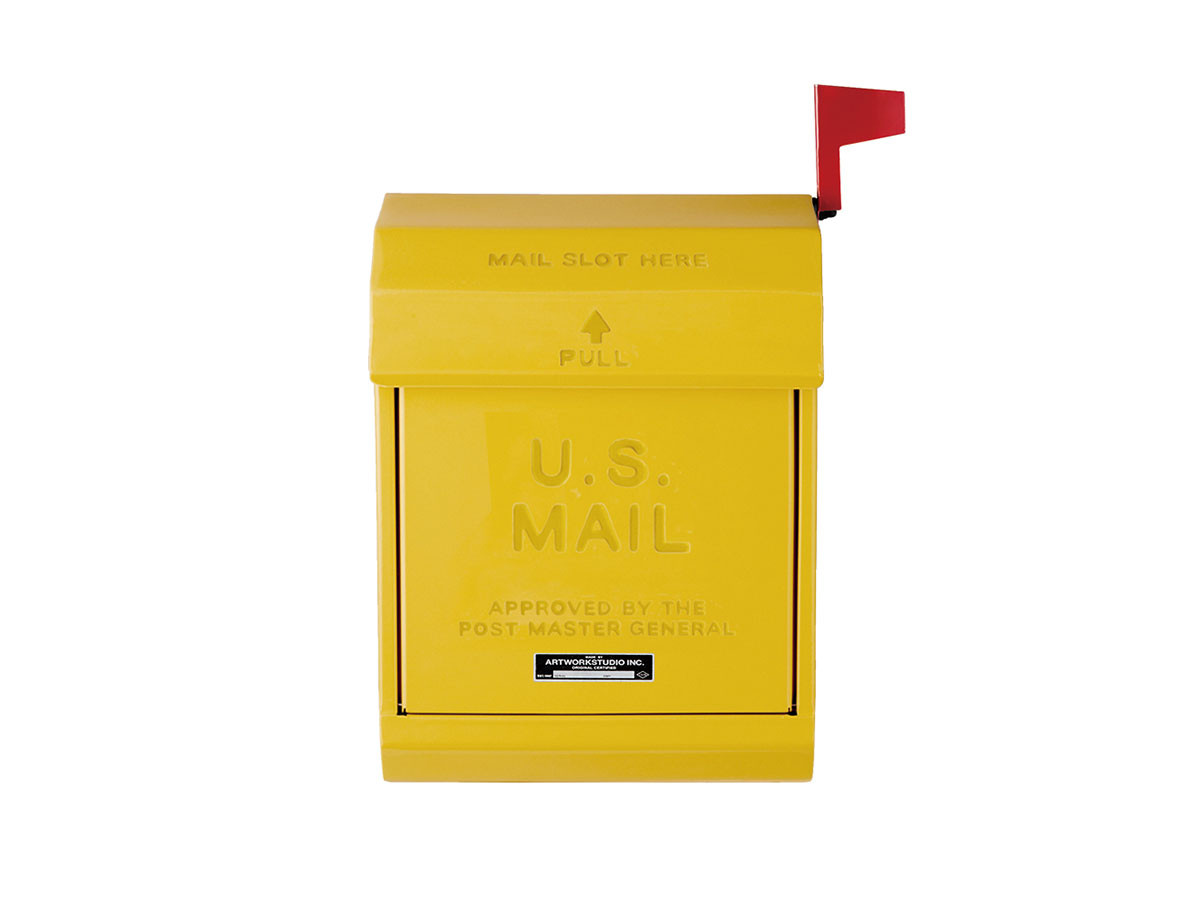 ART WORK STUDIO U.S.Mail box 2 / アートワークスタジオ ユーエスメールボックス 2（フラッグ付） （玄関収納・小物 > ポスト・郵便受け） 7
