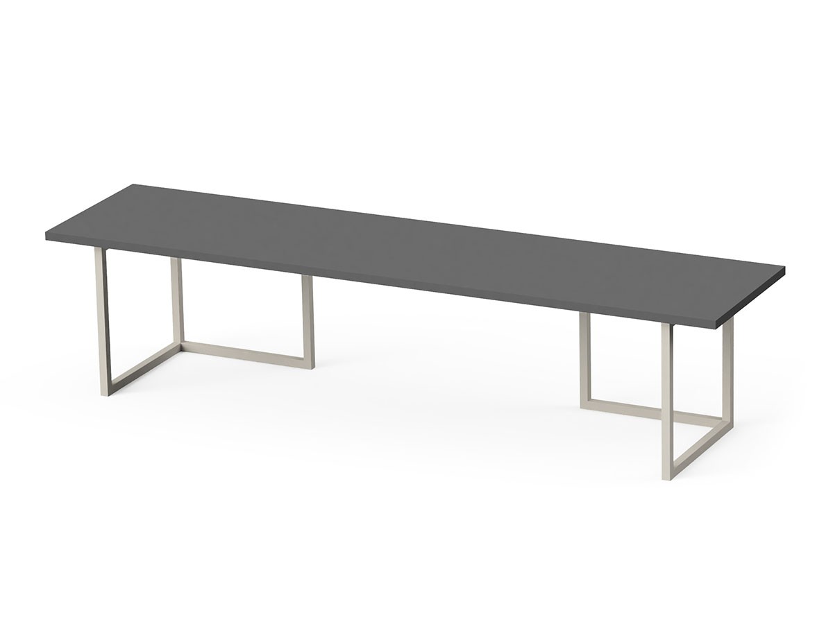 stiiilll Table Set / スティール テーブルセット
メラミン天板 ハーフ + スチール脚 S （テーブル > ローテーブル・リビングテーブル・座卓） 4