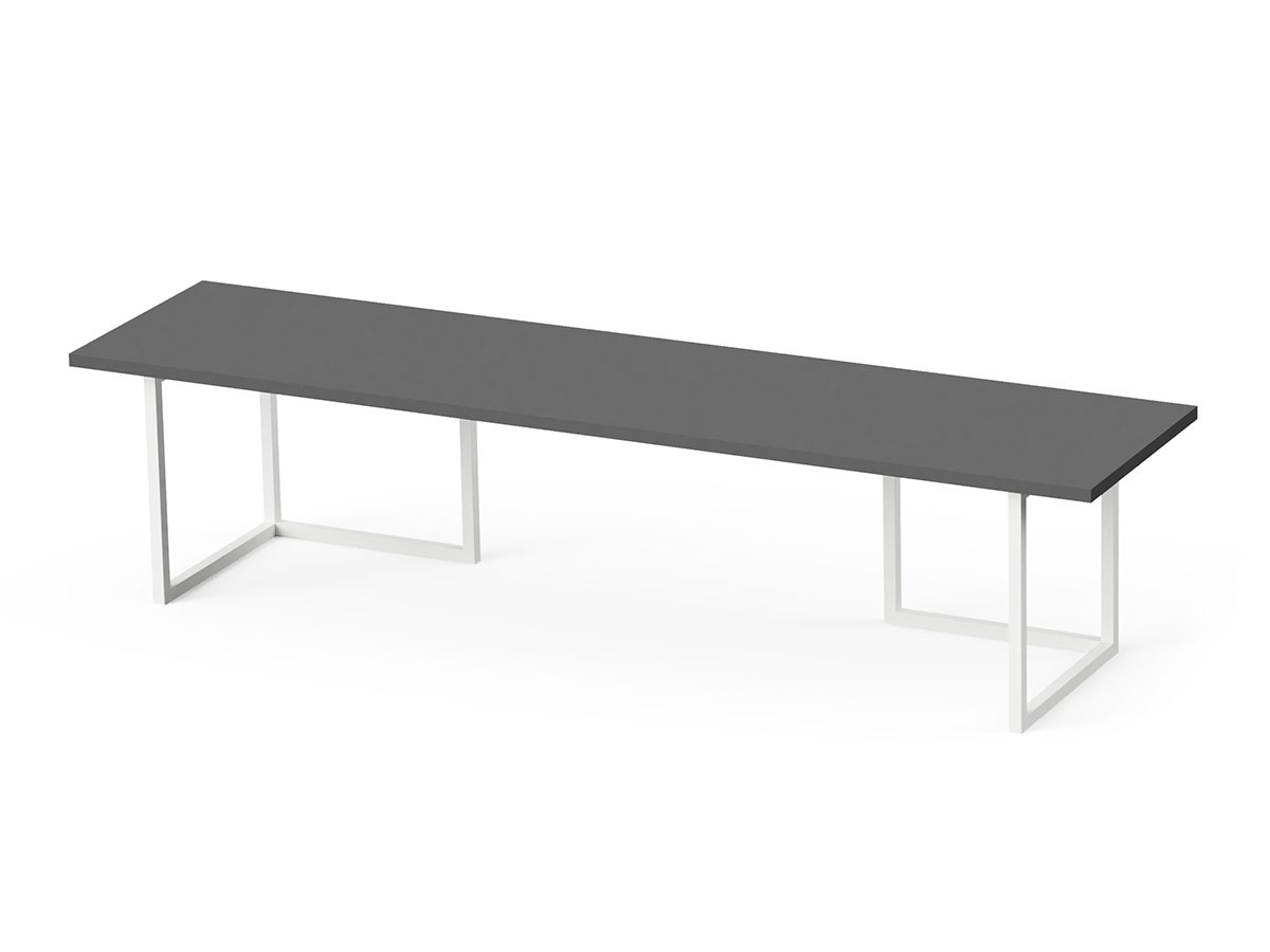 stiiilll Table Set / スティール テーブルセット
メラミン天板 ハーフ + スチール脚 S （テーブル > ローテーブル・リビングテーブル・座卓） 3