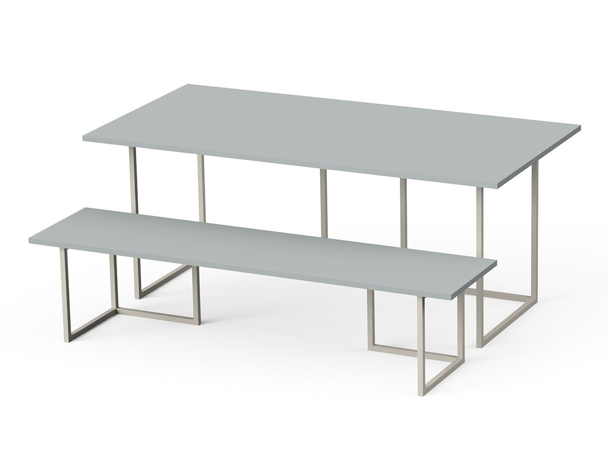 stiiilll Table Set / スティール テーブルセット
メラミン天板 ハーフ + スチール脚 S （テーブル > ローテーブル・リビングテーブル・座卓） 27