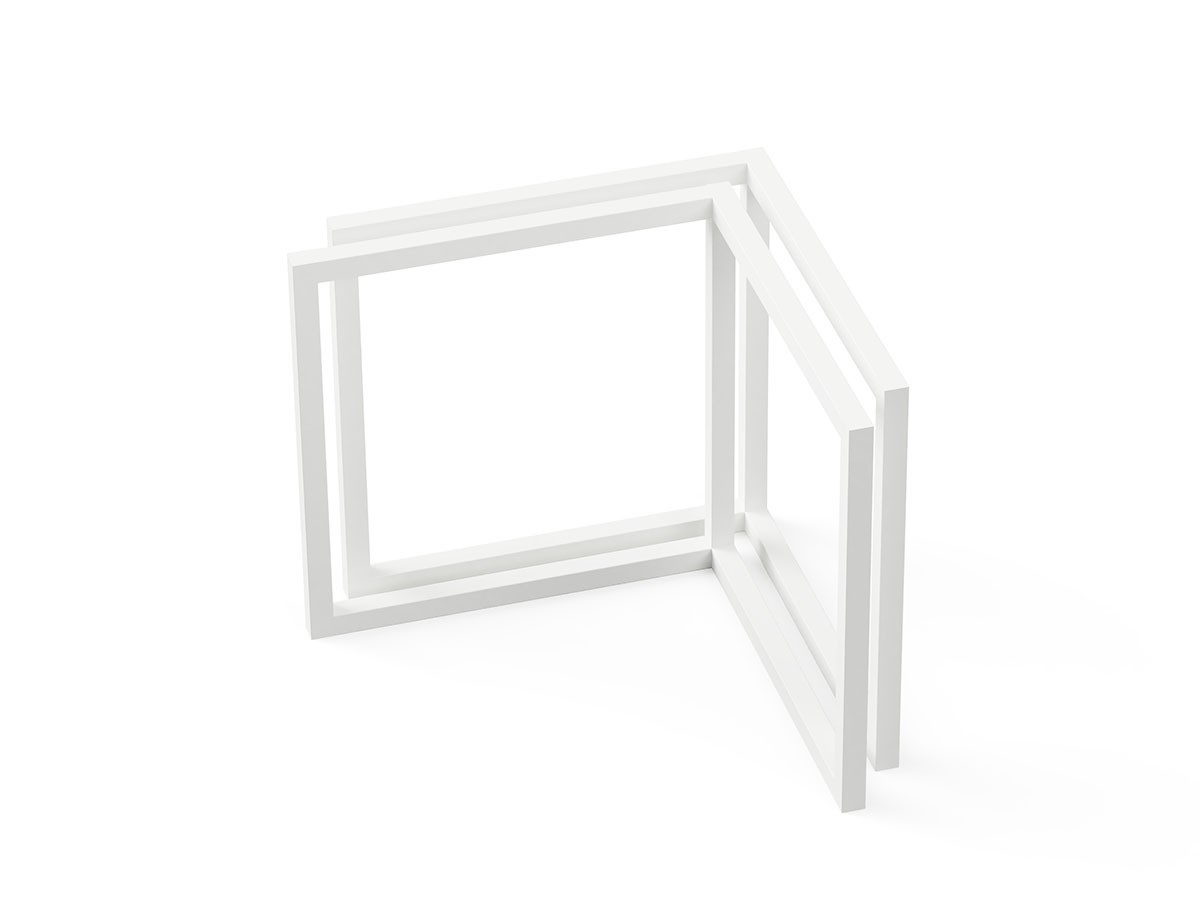 stiiilll Table Set / スティール テーブルセット
メラミンウッド天板 ハーフ + スチール脚 S （テーブル > ローテーブル・リビングテーブル・座卓） 28