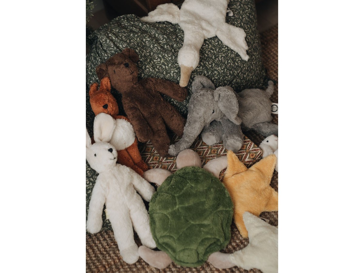 SENGER Naturwelt Cuddly Animal Turtle / ゼンガーナチュウェルト カドリーアニマル タートル S（ファーグリーン） （キッズ家具・ベビー用品 > おもちゃ・玩具） 8