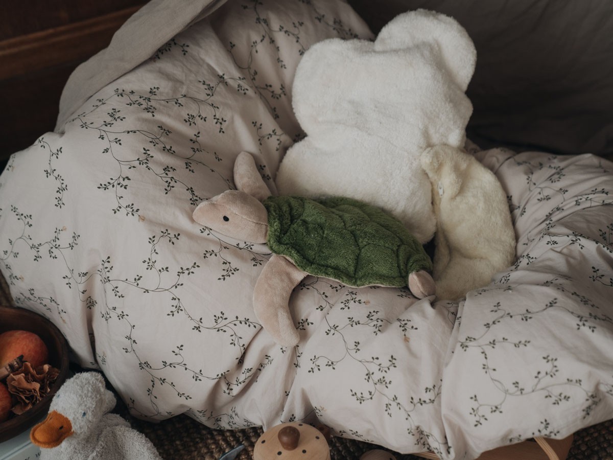 SENGER Naturwelt Cuddly Animal Turtle / ゼンガーナチュウェルト カドリーアニマル タートル S（ファーグリーン） （キッズ家具・ベビー用品 > おもちゃ・玩具） 6