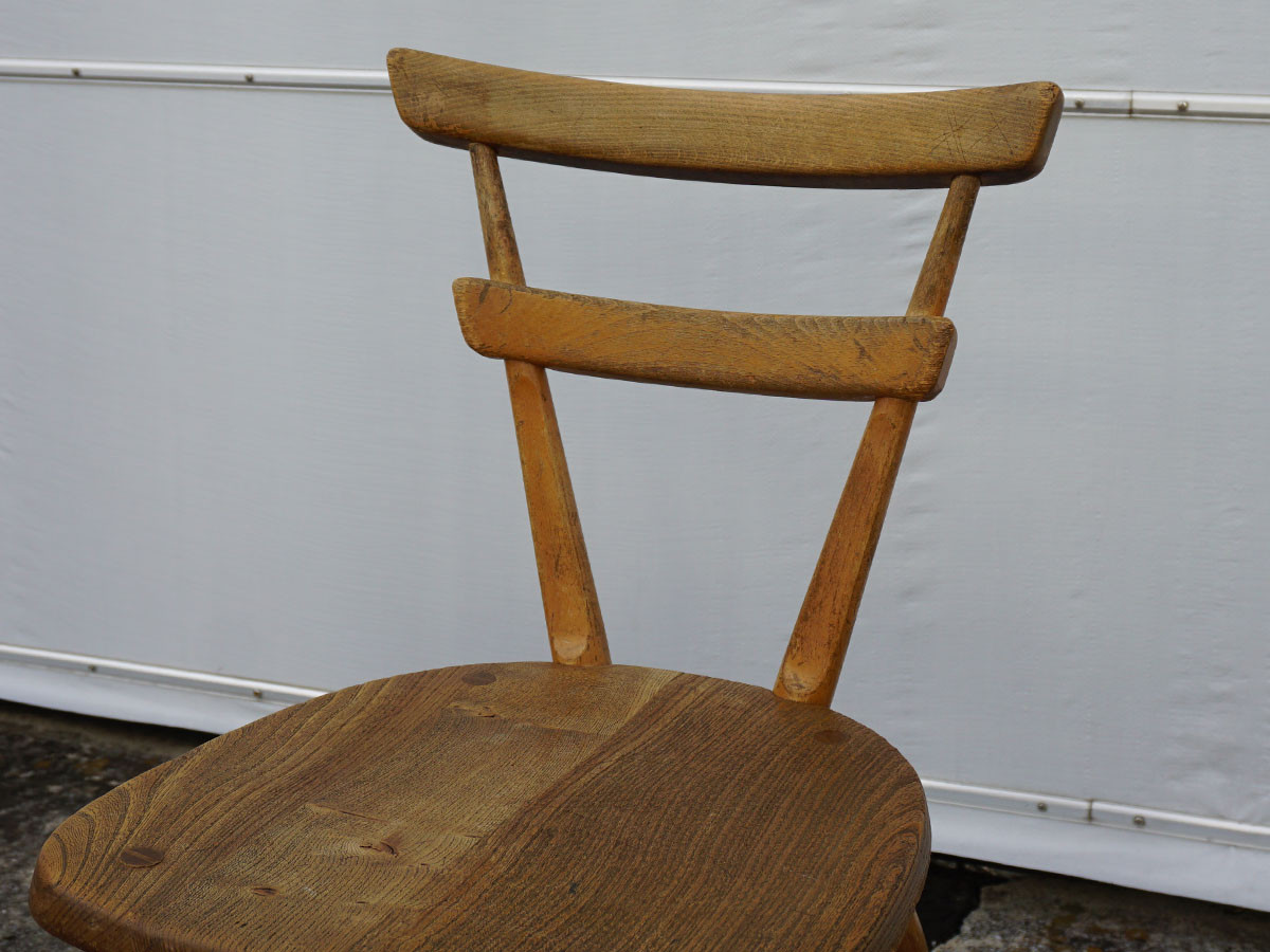 RE : Store Fixture UNITED ARROWS LTD. Double Back Chair Blue Dot / リ ストア フィクスチャー ユナイテッドアローズ ダブルバックチェア ブルードット （キッズ家具・ベビー用品 > キッズチェア・ベビーチェア） 10