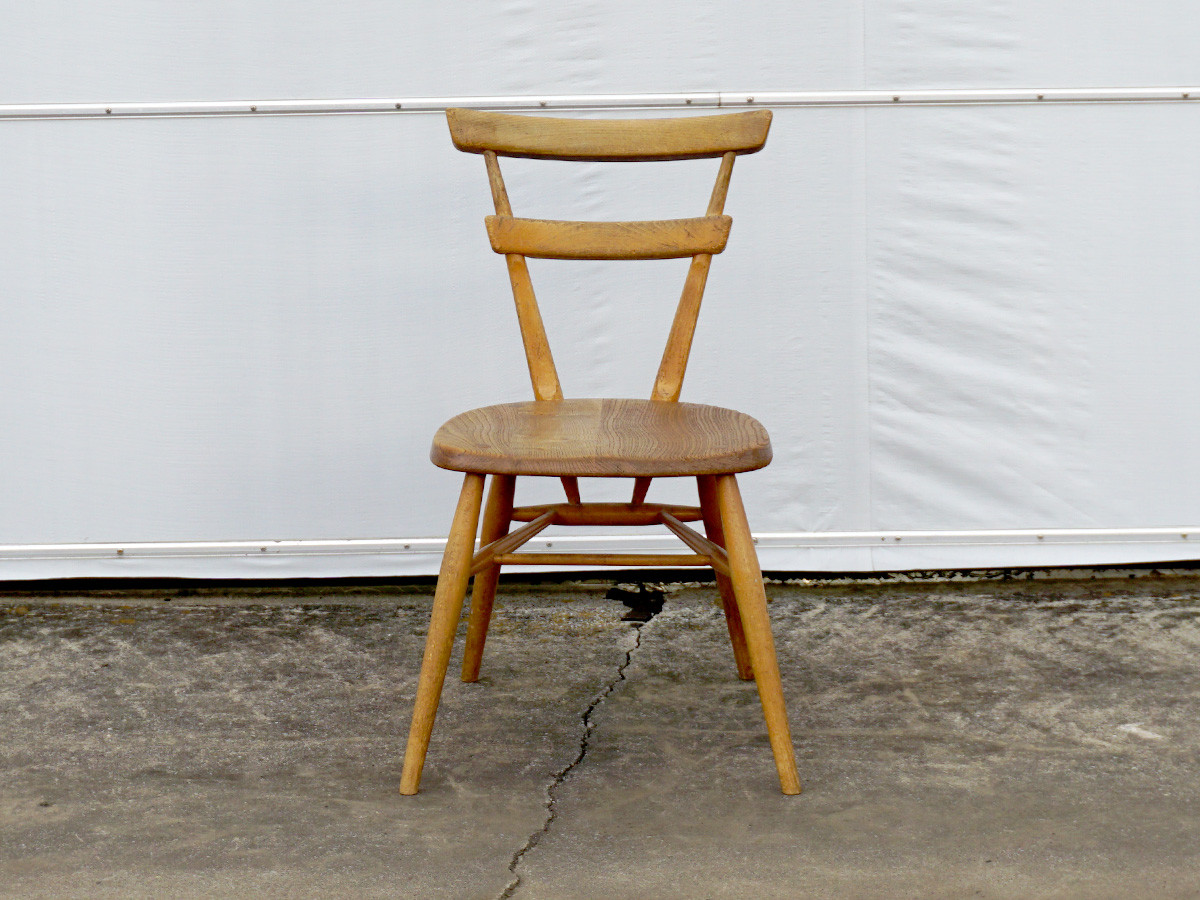 RE : Store Fixture UNITED ARROWS LTD. Double Back Chair Blue Dot / リ ストア フィクスチャー ユナイテッドアローズ ダブルバックチェア ブルードット （キッズ家具・ベビー用品 > キッズチェア・ベビーチェア） 1