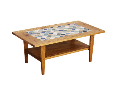 SWITCH Tile Living Table / スウィッチ タイル リビングテーブル（収納棚付）
