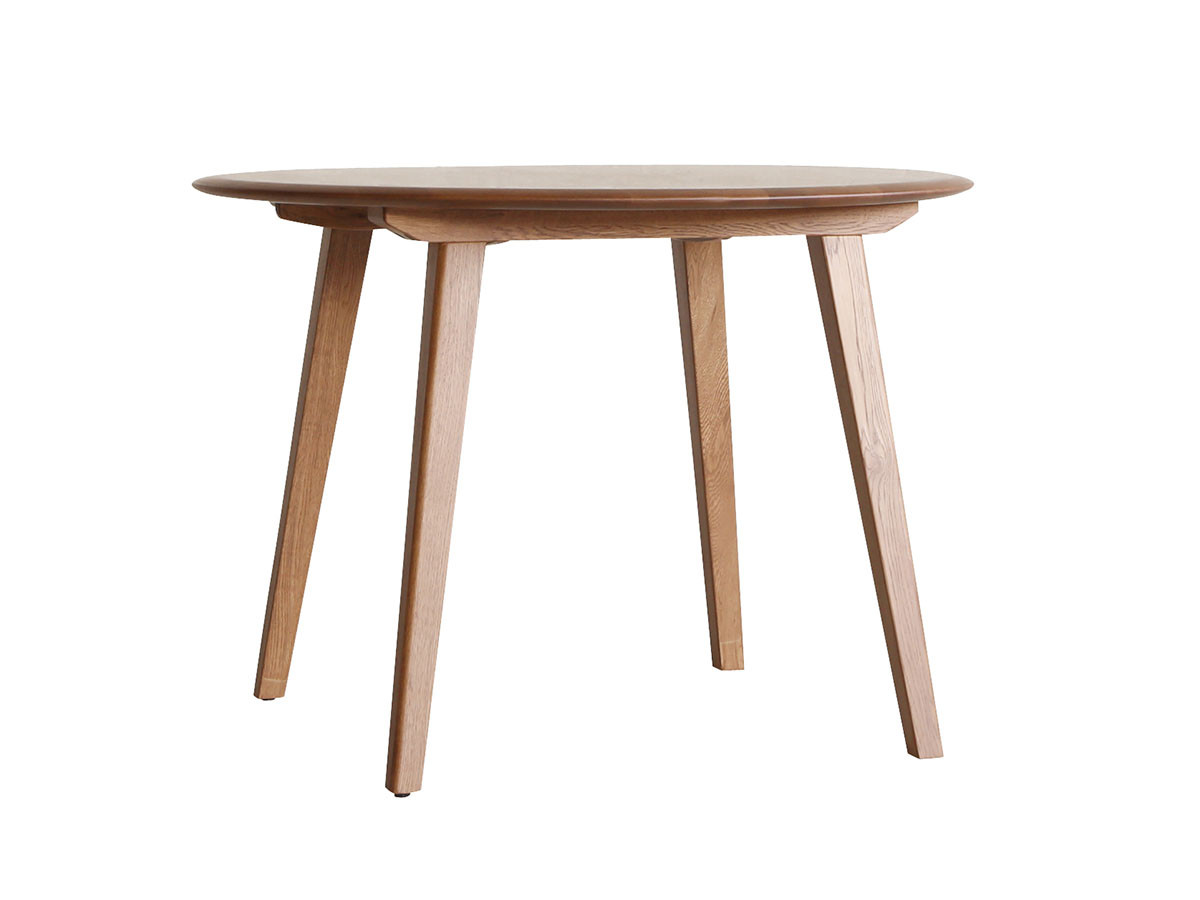 DECKE DINING TABLE / デッケ ダイニングテーブル 丸型（ナラ材 / ウレタン塗装） （テーブル > ダイニングテーブル） 13