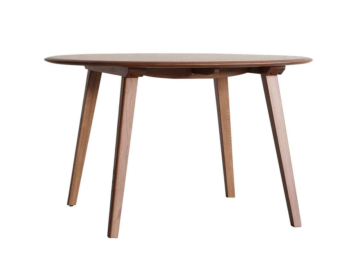 DECKE DINING TABLE / デッケ ダイニングテーブル 丸型（ナラ材 / ウレタン塗装） （テーブル > ダイニングテーブル） 10