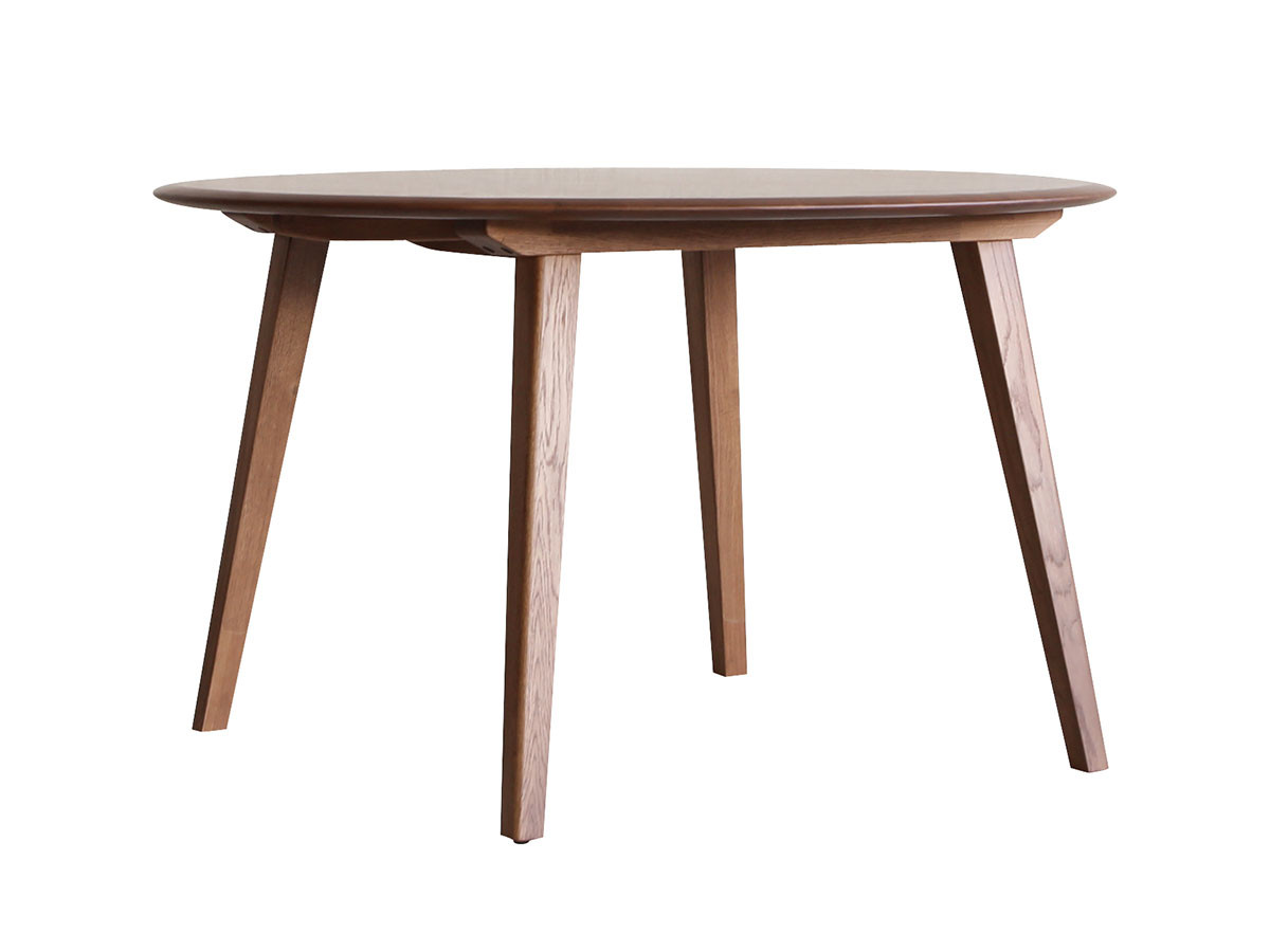 DECKE DINING TABLE / デッケ ダイニングテーブル 丸型（ナラ材 / ウレタン塗装） （テーブル > ダイニングテーブル） 9