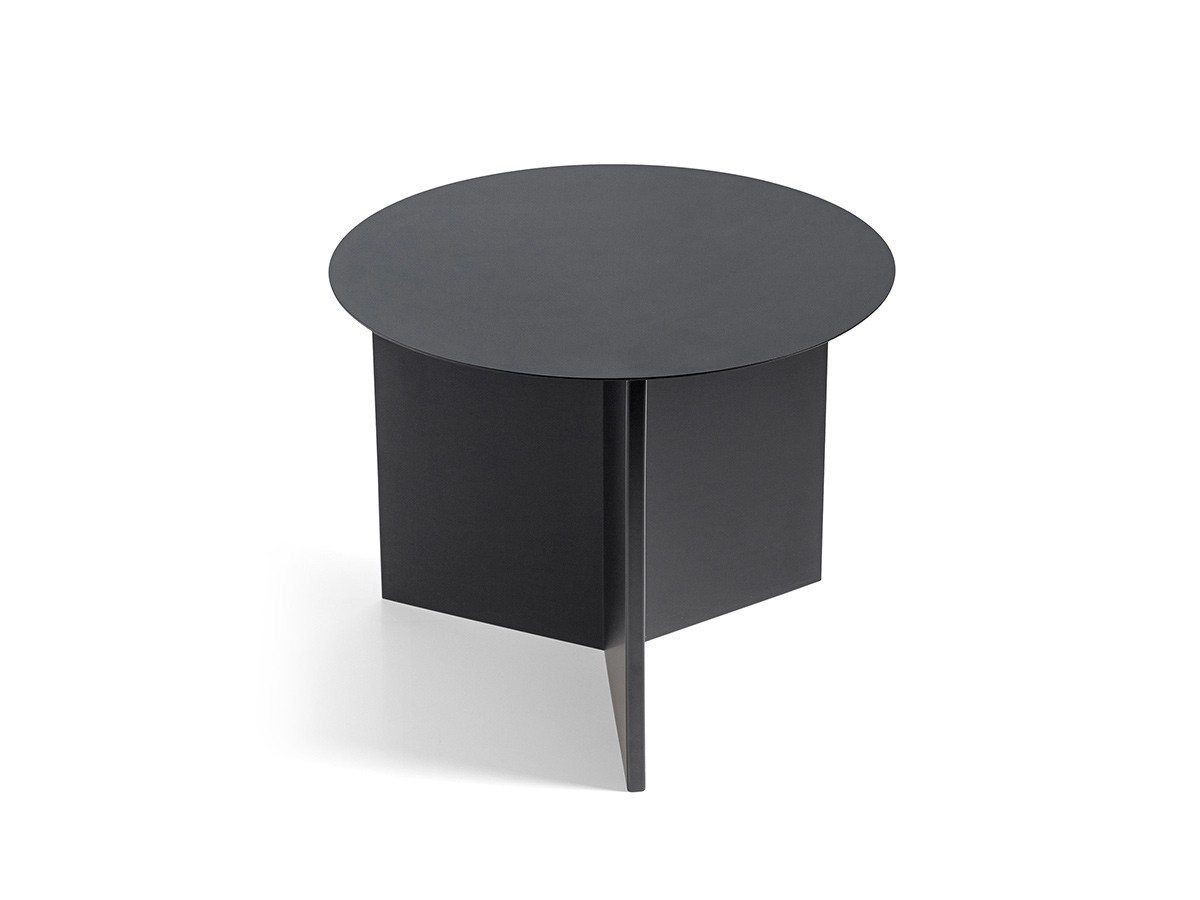 HAY SLIT TABLE ROUND ホワイトホワイト