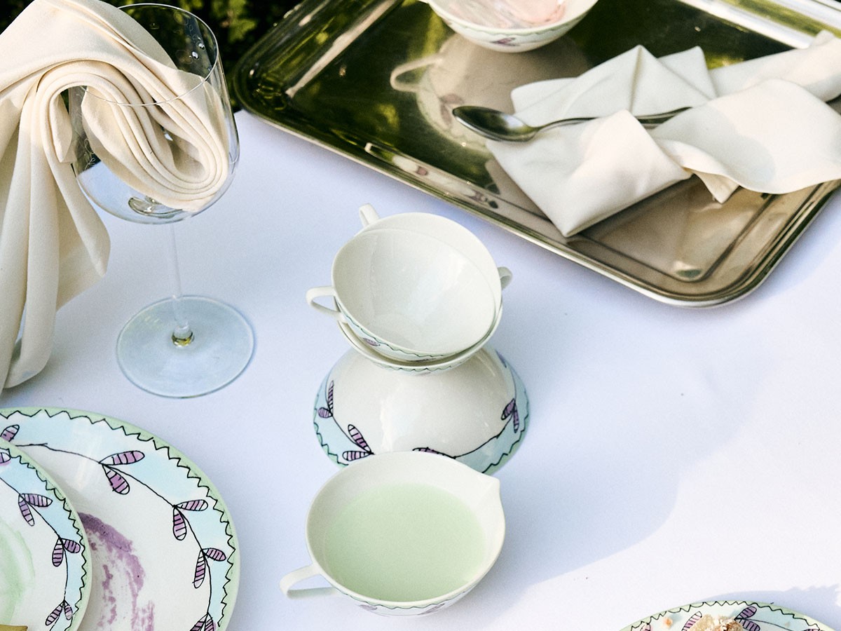 MIDNIGHT FLOWERS by MARNI
Tea Cup with Saucer Blossom Milk / ミッドナイトフラワーズ バイ マルニ
ティーカップ / ソーサー ブロッサムミルク （食器・テーブルウェア > コーヒーカップ・ティーカップ） 6