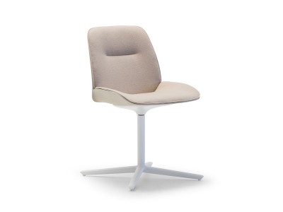 Andreu World Flex High Back Armchair Fully Upholstered Shell