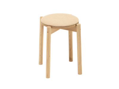 KARIMOKU NEW STANDARD CASTOR STOOL PLUS PAD / カリモクニュー 