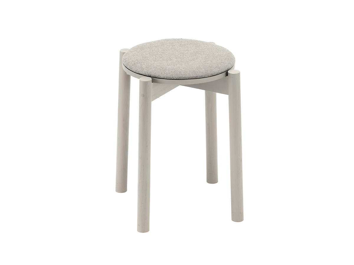 KARIMOKU NEW STANDARD CASTOR STOOL PLUS PAD / カリモクニュー 