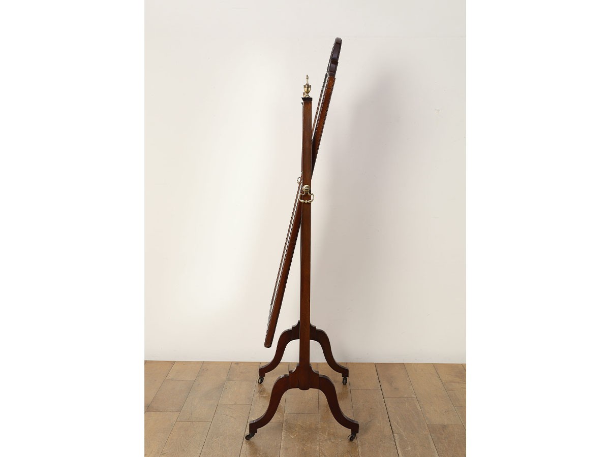 Lloyd's Antiques Real Antique 
Edwardian Cheval Mirror / ロイズ・アンティークス 英国アンティーク家具
エドウォーディアンシュバルミラー （ミラー・ドレッサー > 姿見・スタンドミラー） 3