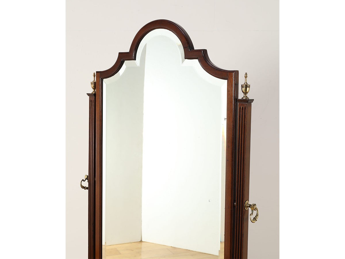 Lloyd's Antiques Real Antique 
Edwardian Cheval Mirror / ロイズ・アンティークス 英国アンティーク家具
エドウォーディアンシュバルミラー （ミラー・ドレッサー > 姿見・スタンドミラー） 6