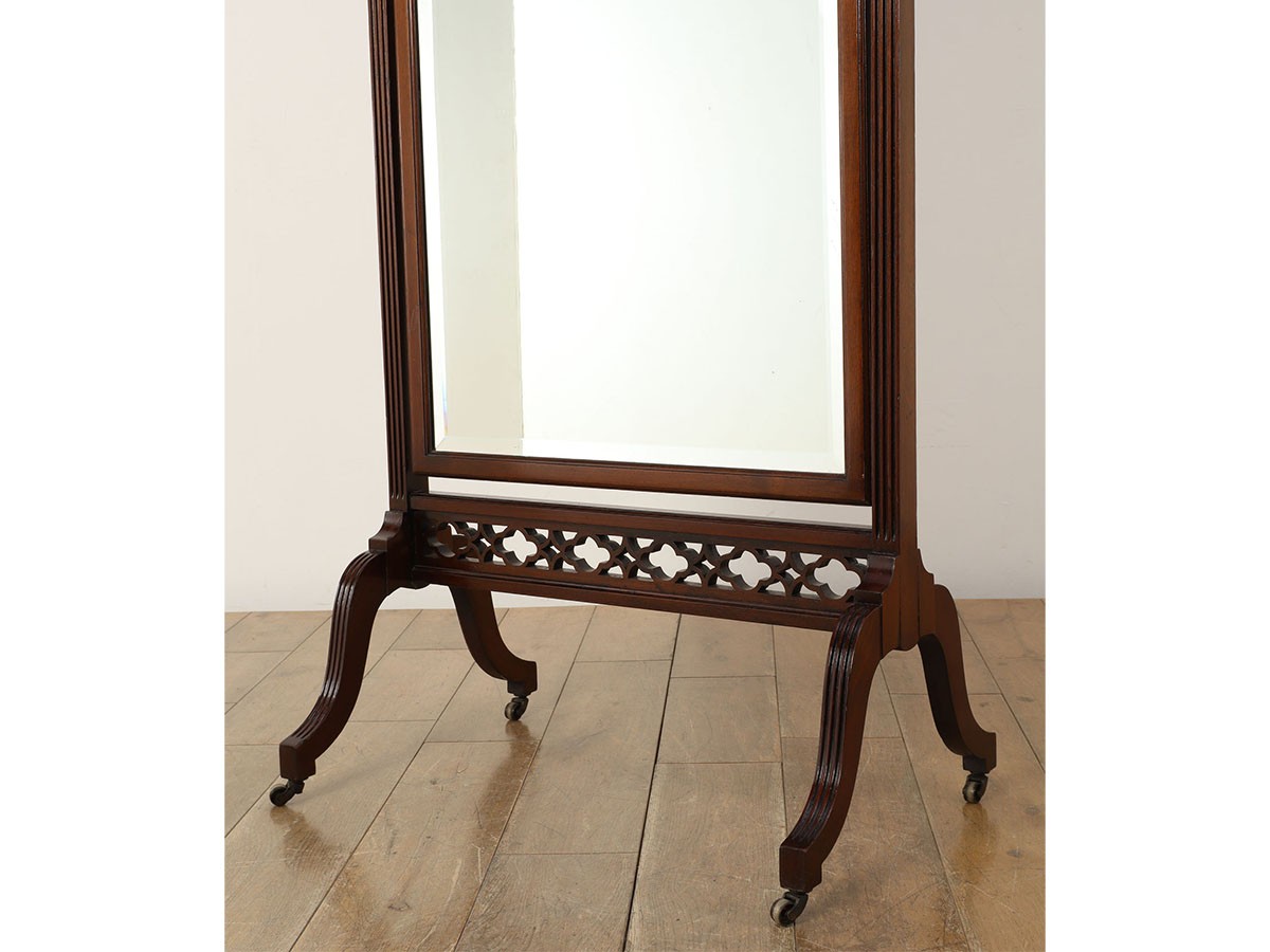 Lloyd's Antiques Real Antique 
Edwardian Cheval Mirror / ロイズ・アンティークス 英国アンティーク家具
エドウォーディアンシュバルミラー （ミラー・ドレッサー > 姿見・スタンドミラー） 14