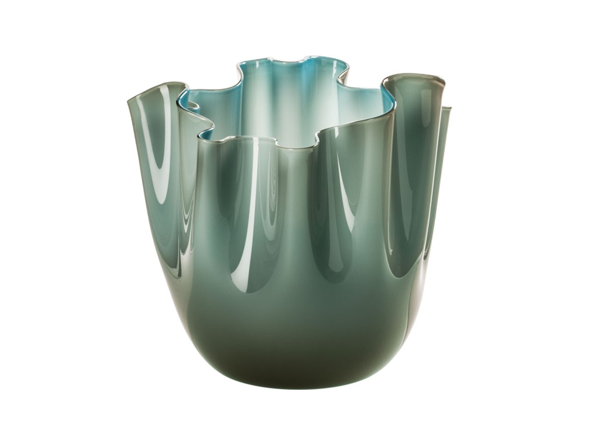 VENINI FAZZOLETTO OPALINO / ヴェニーニ ファゾレット オパリーノ 700.00 （花器・プランター・グリーン > 花瓶・フラワーベース） 9
