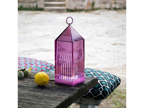 Kartell(カルテル) LEDライト   テーブルランプ 『Lantern(ランタン)』ウィステリア 4時間満充電タイプ 電源アダプター - 2