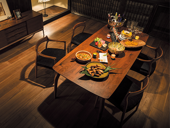 FUJI FURNITURE Aura Dining Table / 冨士ファニチア アウラ ダイニングテーブル （テーブル > ダイニングテーブル） 2