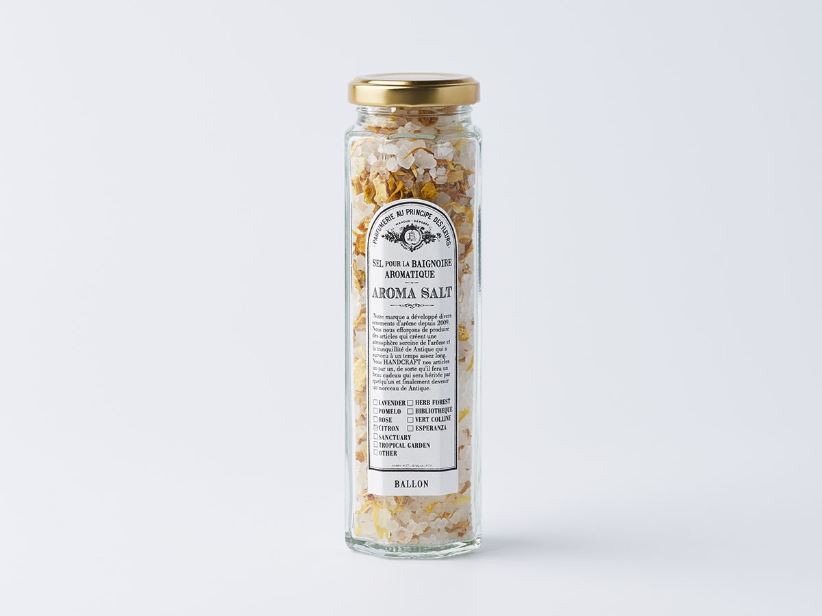 BALLON AROMA BATH SALT
GIFT SET OF 4 / バロン アロマバスソルト
ギフトセット（4本入り） （インテリア雑貨 > ボディケア） 7