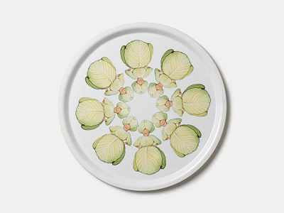 Design House Stockholm Elsa Beskow Collection Round tray Mrs