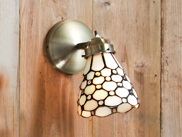 CUSTOM SERIES
Classic Wall Lamp × Stained Glass Helm / カスタムシリーズ
クラシックウォールランプ × ステンドグラス（ヘルム） （ライト・照明 > ブラケットライト・壁掛け照明） 3