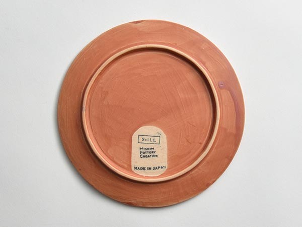 MISHIM POTTERY CREATION StiLL round plate S / ミシンポタリークリエイション スティル ラウンドプレート S（薄緋） （食器・テーブルウェア > 皿・プレート） 23